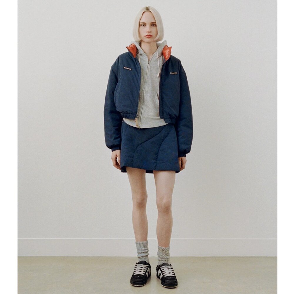 NWT- Columbia x Madhappy Puffer Skirt in Canoe